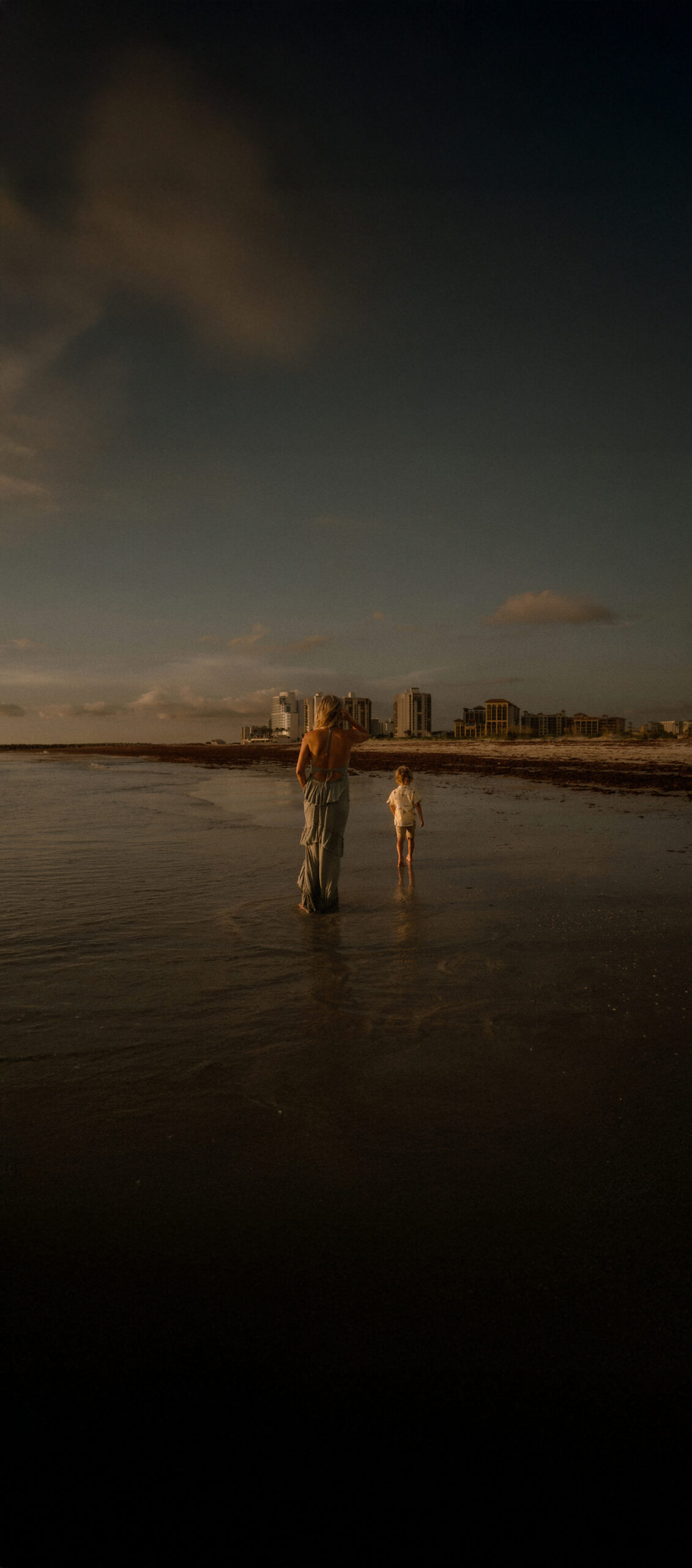 Sunset Family Beach Photography