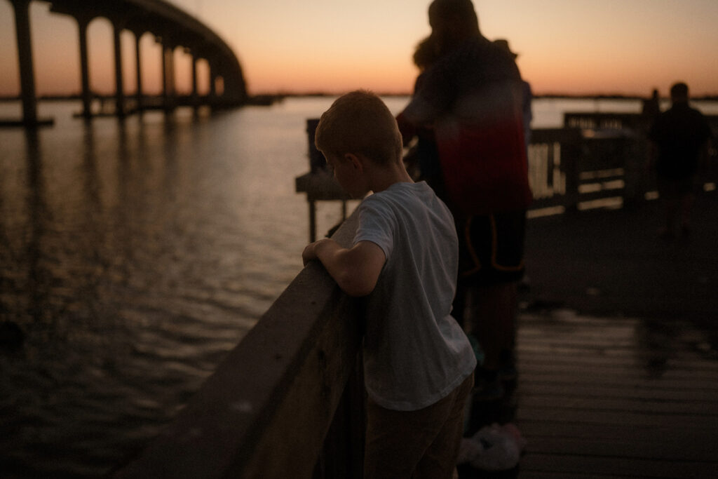 Candid outing documented in a documentary photography session.
