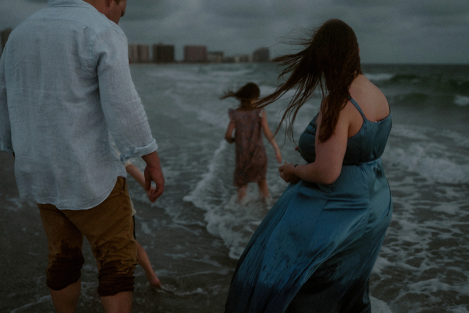 Family Photo and Film Session at the Beach in Florida